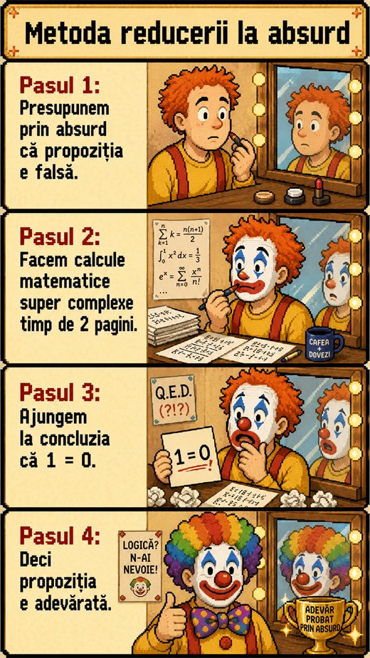 Meme: metoda reducerii la absurd, în 4 pași